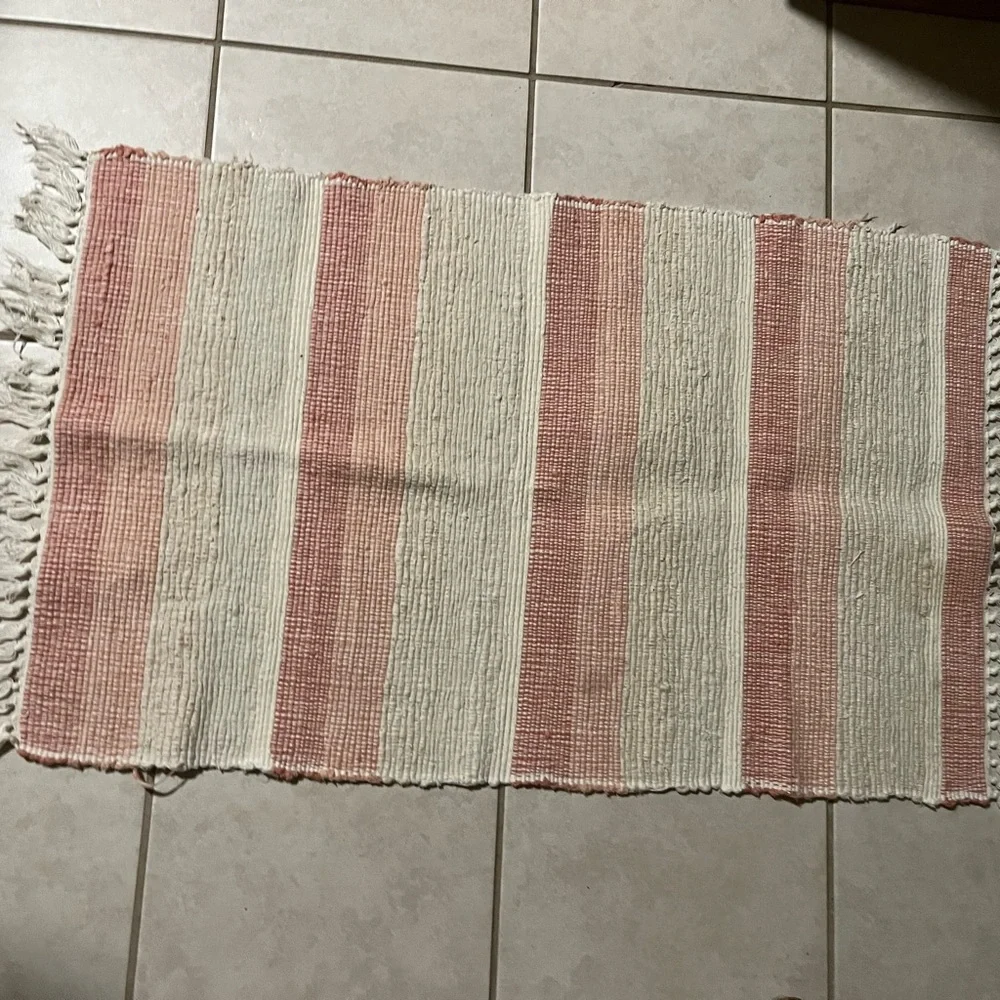 Small Heart shaped designs Area rug, Firm Price!